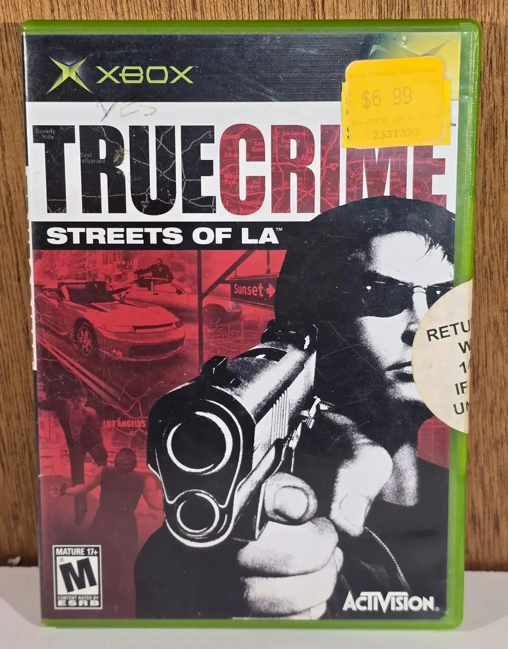 Original Xbox True Crime Streets of LA CIB Complete